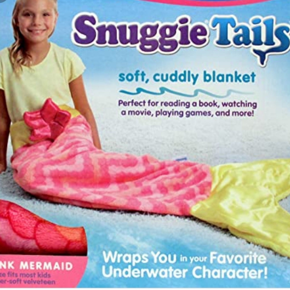 Snuggie Mermaid Tail blanket